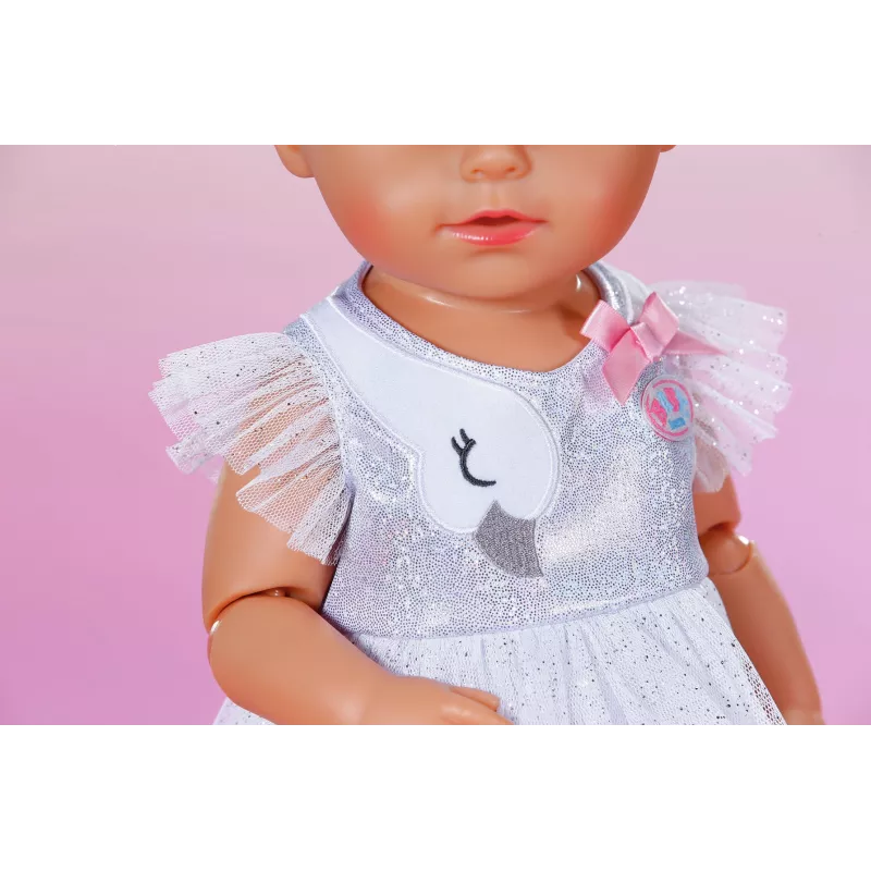 Leļļu apģērbu komplekts ZAPF BABY born Balerīnas tērps 43 cm lellēm, daudzkrāsains, ieteicamais vecums 3+