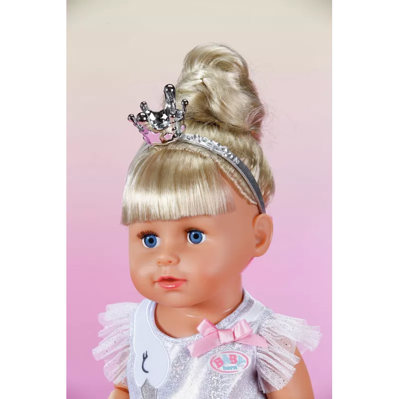 Leļļu apģērbu komplekts ZAPF BABY born Balerīnas tērps 43 cm lellēm, daudzkrāsains, ieteicamais vecums 3+
