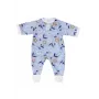 Leļļu kombinezons ZAPF BABY born Kombinezons zils 43 cm lellēm, audums, salokāms, vecumam 3+