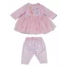 Leļļu apģērbu komplekts ZAPF BABY born Dress Rose 36 cm lellēm, daudzkrāsains, salokāms, vecumam 1+