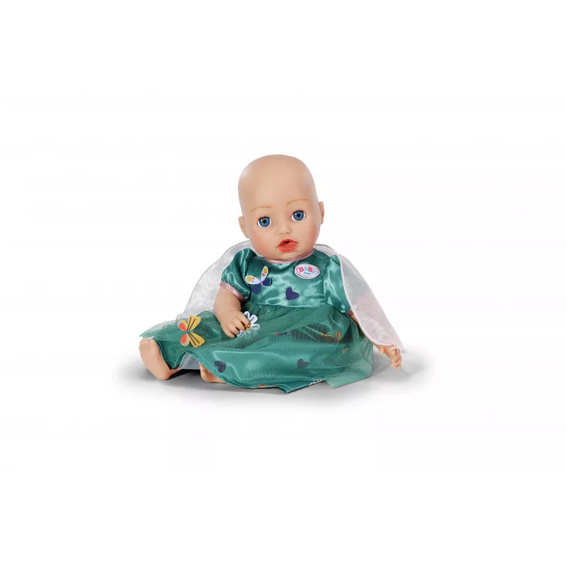 Leļļu kleita ZAPF BABY born Fairy Dress with Wings 43 cm lellēm, daudzkrāsu, salokāma, no 3 gadu vecuma
