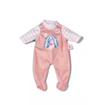 Leļļu kombinezons ZAPF BABY born Romper Apricot 36 cm lellēm, audums, daudzkrāsu, salokāms, vecumam 1+