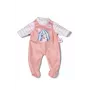 Leļļu kombinezons ZAPF BABY born Romper Apricot 36 cm lellēm, audums, daudzkrāsu, salokāms, vecumam 1+