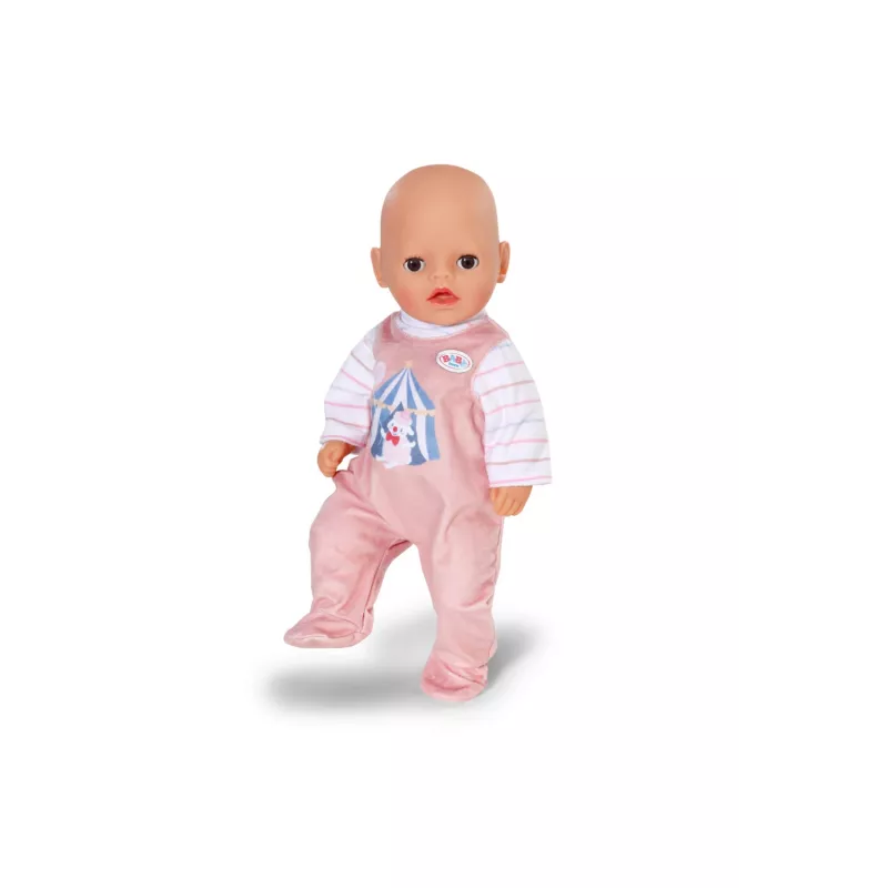 Leļļu kombinezons ZAPF BABY born Romper Apricot 36 cm lellēm, audums, daudzkrāsu, salokāms, vecumam 1+