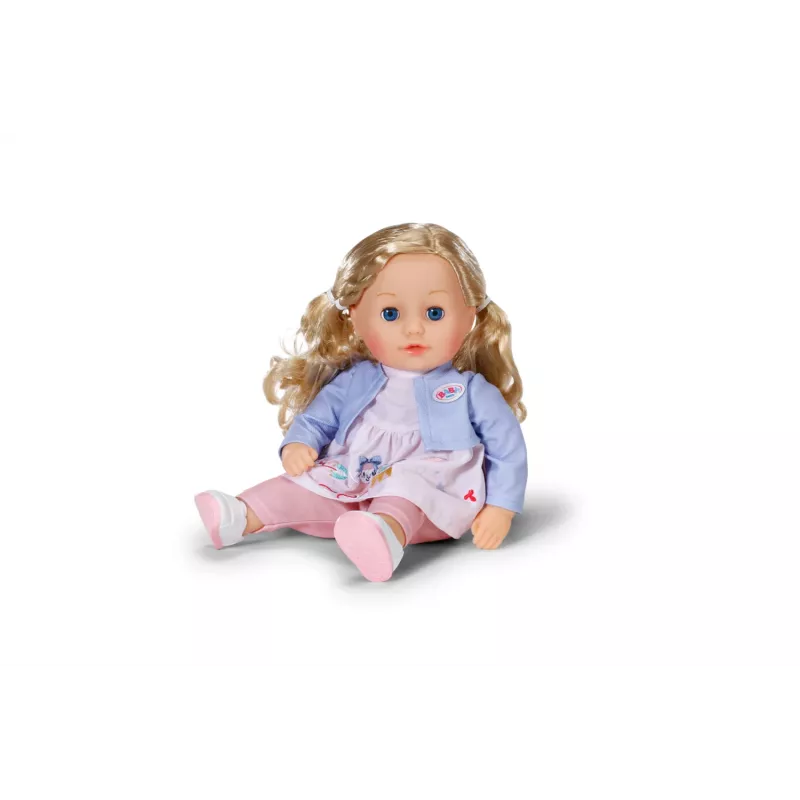 Lelle ZAPF BABY born Sophia Rose 36 cm — audums un plastmasa, daudzkrāsains, vecumam no 3 gadiem