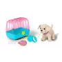Leļļu mīlulis ZAPF BABY born My Dog Lucky ar kasti — tekstils/plastmasa, daudzkrāsains, vecumam 3–12 gadi, nepieciešamas 4×AAA