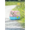 Leļļu mīlulis ZAPF BABY born My Dog Lucky ar kasti — tekstils/plastmasa, daudzkrāsains, vecumam 3–12 gadi, nepieciešamas 4×AAA