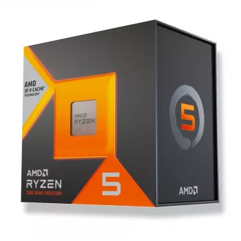 AMD Ryzen 5 7500X3D galddatora procesors, 6 kodoli, Socket AM5, 4,0 GHz bāzes frekvence, 4,5 GHz paātrinājums, 96 MB L3, DDR5, līdz 128 GB