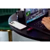 Ārējais SSD Kingston 2 TB Dual USB-A/USB-C, USB 3.2 Gen 2, lasīšanas ātrums 1050 MB/s, rakstīšanas ātrums 950 MB/s, melns/sarkans