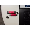 Ārējais SSD Kingston 2 TB Dual USB-A/USB-C, USB 3.2 Gen 2, lasīšanas ātrums 1050 MB/s, rakstīšanas ātrums 950 MB/s, melns/sarkans