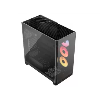 PC Case Corsair 4500X LX-R RGB Tempered Glass Midi Tower Melns