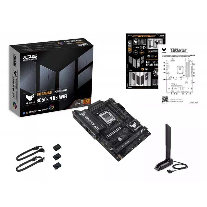 ASUS TUF GAMING B850-PLUS WIFI AMD B850 Socket AM5 ATX
