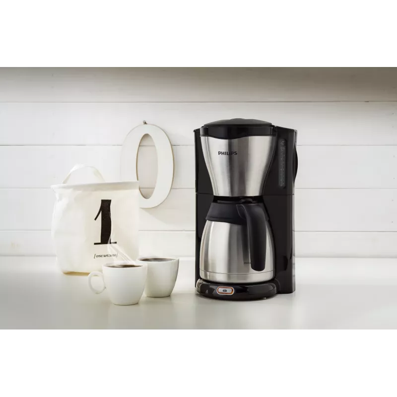 Philips Café Gaia kolekcija Café Gaia HD7546/20 pilienveida filtra kafijas automāts, termokanna