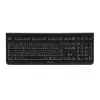 CHERRY DW 3000 tastatūra Pele iekļauta Universāls RF Bezvadu AZERTY Franču Melna