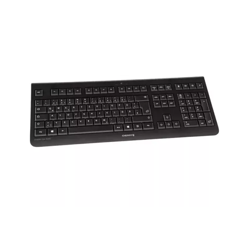CHERRY DW 3000 tastatūra Pele iekļauta Universāls RF Bezvadu AZERTY Franču Melna