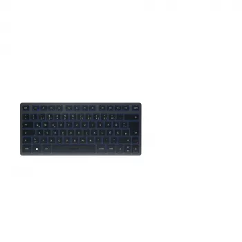 CHERRY KW 7100 MINI BT klaviatūra Universāla Bluetooth QWERTZ vācu Zila