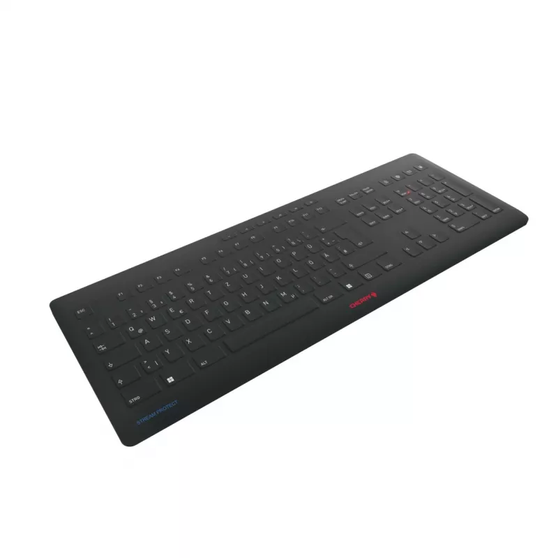 Contour Design Stream klaviatūra Universāla RF Wireless + USB QWERTZ vācu Melna
