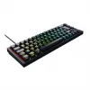CHERRY K5V2 Compact spēļu tastatūra, USB, QWERTZ, vācu izkārtojums, melna, 68 taustiņi, RGB LED