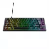 CHERRY K5V2 Compact spēļu tastatūra, USB, QWERTZ, vācu izkārtojums, melna, 68 taustiņi, RGB LED
