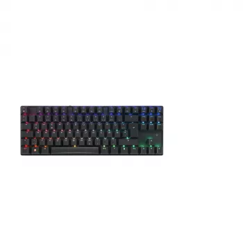 CHERRY MX 8.2 TWL bezvadu RGB tastatūra spēlēm RF bezvadu + Bluetooth QWERTZ vācu valoda melna