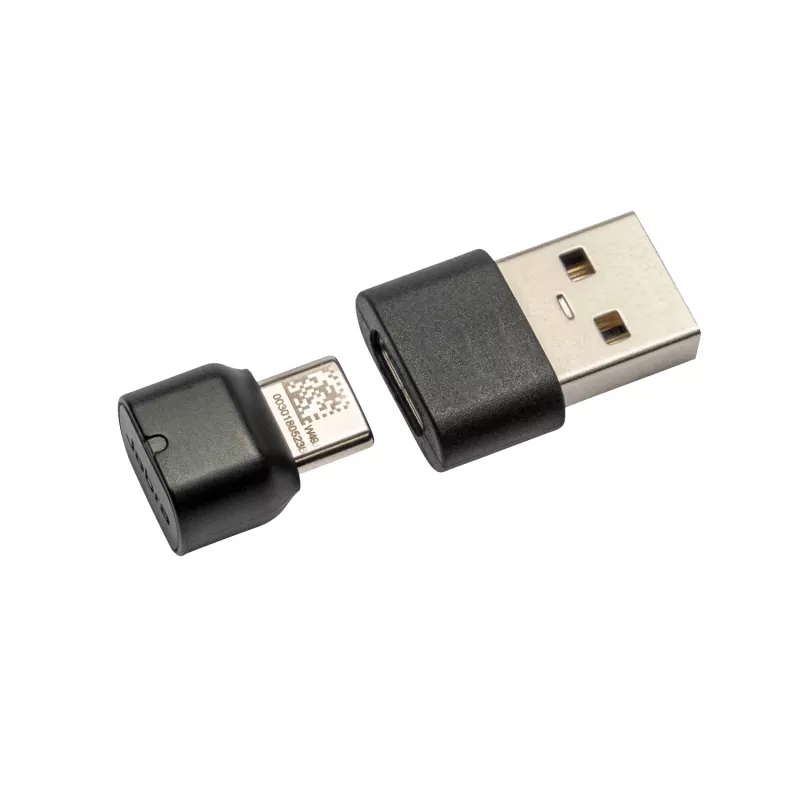 USB-C Adapter Jabra 14208-38 USB-C sieviešu uz USB-A vīriešu, melns