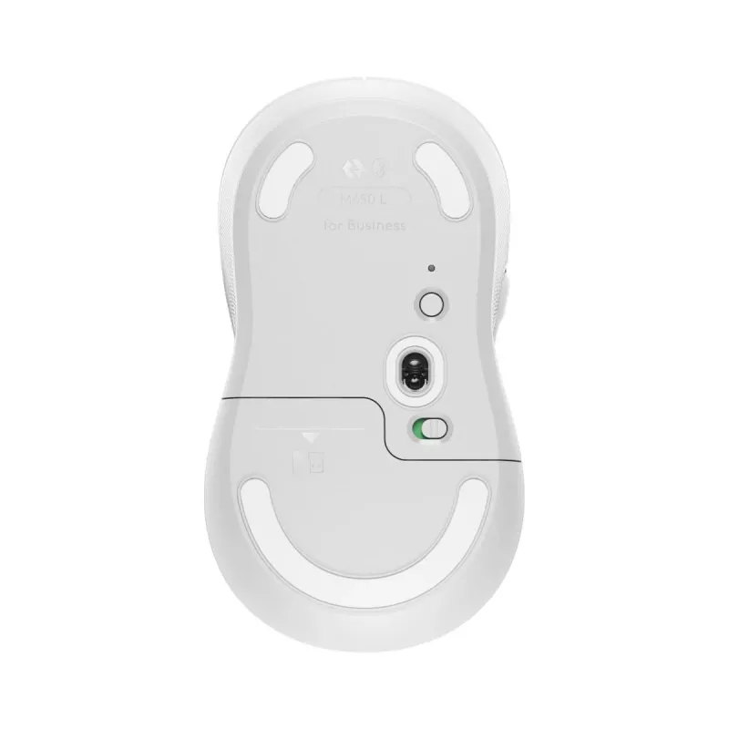 LOGITECH Signature M650 L bezvadu pele – pelēkbalta EMEA