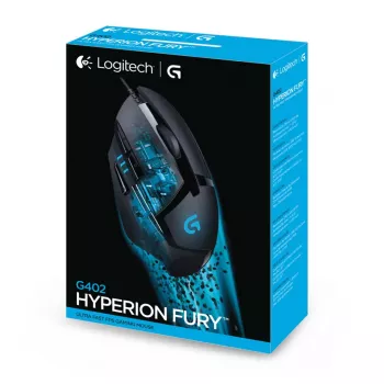 LOGITECH G402 FPS spēļu pele USB Hyperion Fury - EWR2