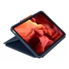 Klavieru futrālis Logitech Rugged Combo 4 Touch QWERTZ German Smart Connector Blue, paredzēts iPad 10th gen (A16) ar skārienpaliktni, doks 256×195×20 mm