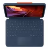 Klavieru futrālis Logitech Rugged Combo 4 Touch QWERTZ German Smart Connector Blue, paredzēts iPad 10th gen (A16) ar skārienpaliktni, doks 256×195×20 mm