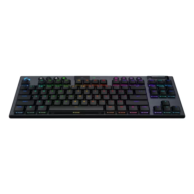 Logitech G915 X LIGHTSPEED spēļu klaviatūra, USB, RF, Bluetooth, QWERTZ, vācu, melna