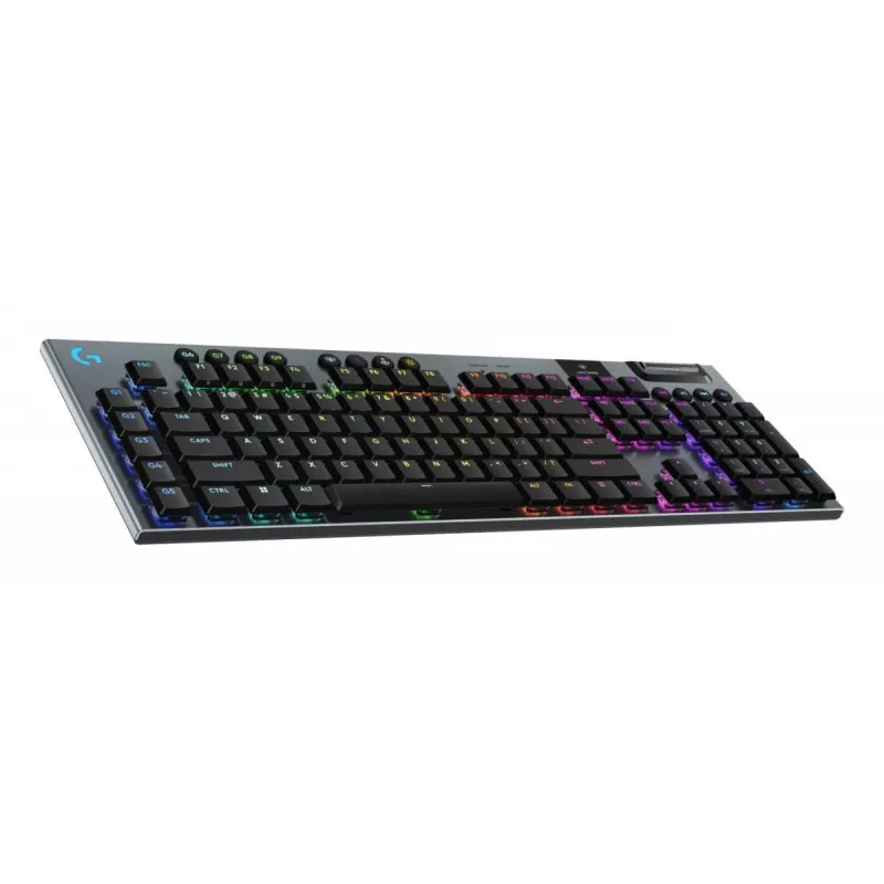 Logitech G915 X LIGHTSPEED tastatūra spēļu USB RF bezvadu Bluetooth QWERTZ vācu melna