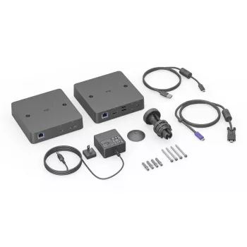 Extend komplekts Logitech Extend Melns Pārstrādāta plastmasa USB-C kabeļi