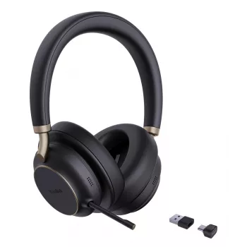 Yealink BH76 Plus UC melnas USB-C/A austiņas