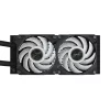 Universāls šķidruma dzesētājs GIGABYTE AORUS WATERFORCE X II 240 2x120mm ARGB ventilatori