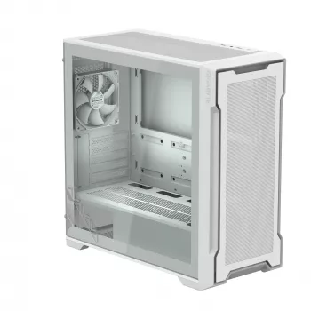 PC Case GIGABYTE C102 GLASS Midi Tower balta