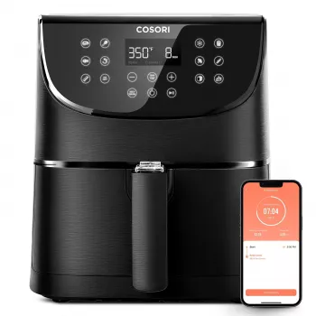 Cosori Smart Chef Edition Single 5.5 L brīvi stāvošs 1700 W karstā gaisa friteris Melns