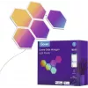 LED gaismas paneļi Govee B6061 5 gab. komplekts RGB krāsu mainīgi — moduļu dekoratīvais sienas apgaismojums