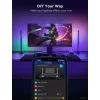 Viedā apgaismojuma komplekts Govee H6047, Wi‑Fi/Bluetooth, 12V 24W, melns, 5 gab.