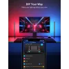 Viedā apgaismojuma komplekts Govee H6047, Wi‑Fi/Bluetooth, 12V 24W, melns, 5 gab.