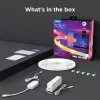 Viedā LED lentes gaisma Govee Strip Light S 5 m — Wi‑Fi/Bluetooth, RGBIC, 5000 mm, balta