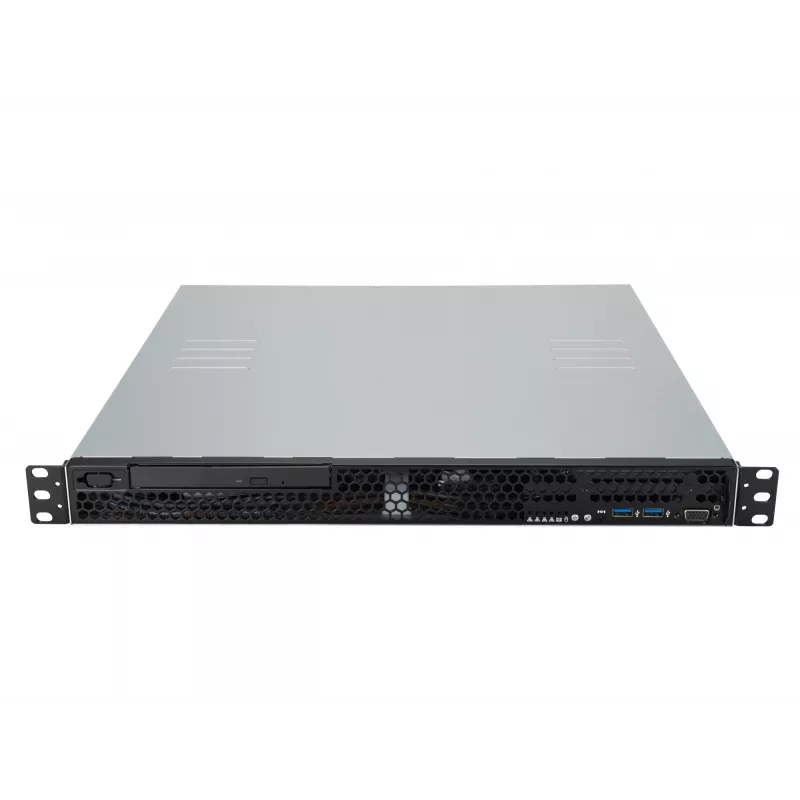 Plauktu serveris ASUS RS100-E11-PI2, Intel C252, LGA 1200, 1U, 4 DIMM, DDR4 līdz 128 GB, 350W barošanas bloks, 2x RJ-45, M.2