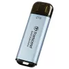 TRANSCEND Esd300c - 2TB pārnēsājamais SSD - USB Type-C - 3D NAND zibatmiņa - debeszils