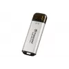 TRANSCEND Esd300s - 2TB pārnēsājamais SSD - USB Type-C - 3D NAND zibatmiņa - sudraba krāsā