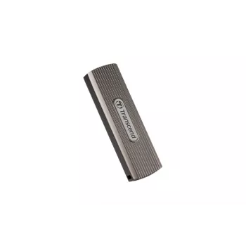 TRANSCEND SSD - Esd330c pārnēsājamais disks - 2TB - USB Type C - tumši pelēcīgi brūns