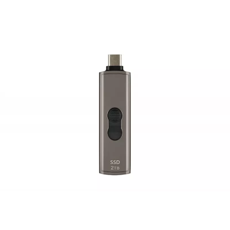 TRANSCEND SSD - Esd330c pārnēsājamais disks - 2TB - USB Type C - tumši pelēcīgi brūns