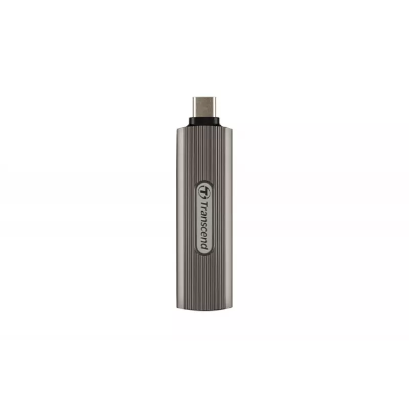 TRANSCEND SSD - Esd330c pārnēsājamais disks - 2TB - USB Type C - tumši pelēcīgi brūns