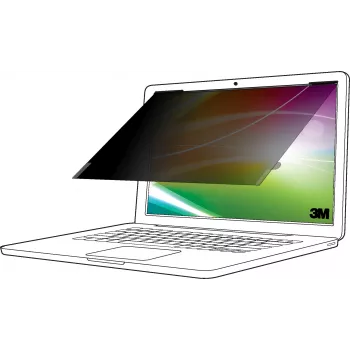Bezrāmja displeja privātuma filtrs 3M BP156W9B 39,6 cm 15,6 collas 16:9