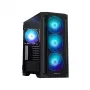 Chieftec PC Case GA-01B-L-OP APEX LUMO Midi Tower Melns