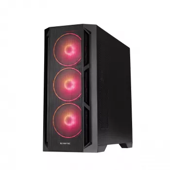 Chieftec PC Case GA-01B-L-OP APEX LUMO Midi Tower Melns