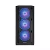 Chieftec PC Case GA-01B-L-OP APEX LUMO Midi Tower Melns